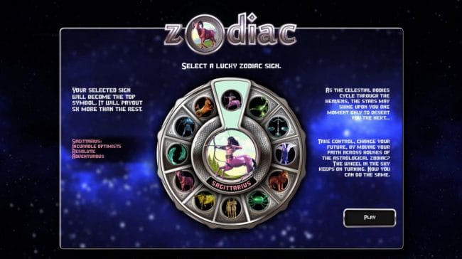 Zodiac Slots Bonus